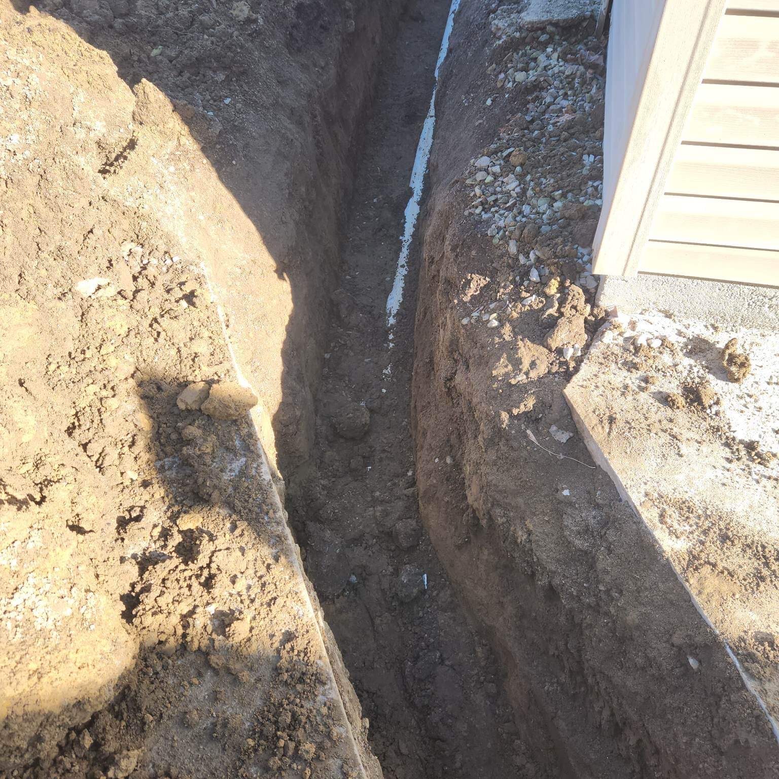 Underground pipe line installation